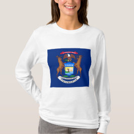 ミシガン州旗州 Tシャツ