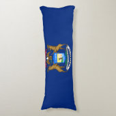 ミシガン州旗 ボディピロー (正面縦)