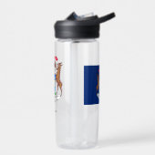 ミシガン州旗、ミシガン州旗 ウォーターボトル (左面)