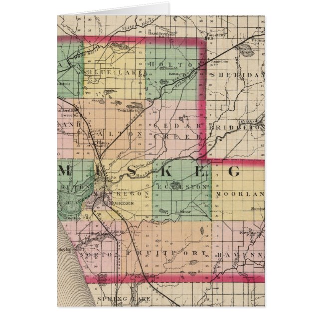 ミシガン州武華厳郡図 (正面)