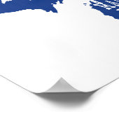 ミシガン州産 ポスター (角)