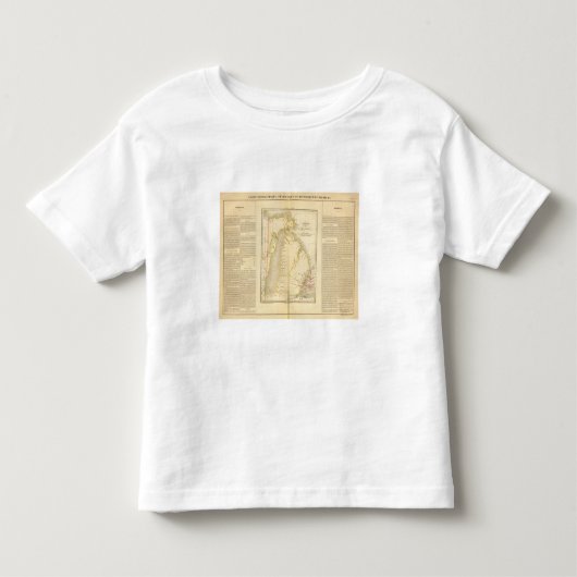 ミシガン州米国 トドラーTシャツ (正面)