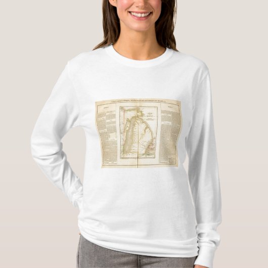 ミシガン州米国 Tシャツ (正面)