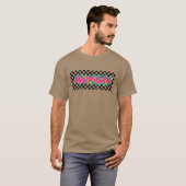 ミシガン州落書きチェッカーズ Tシャツ (正面フル)
