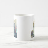ミシガン州西部の大学歴史的な東のホール コーヒーマグカップ (中央)