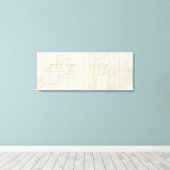 ミシガン州調査 キャンバスプリント (インサイチュ (ウッドフロア))