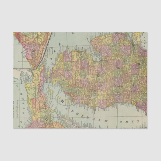 ミシガン州3 薄葉紙 (正面)