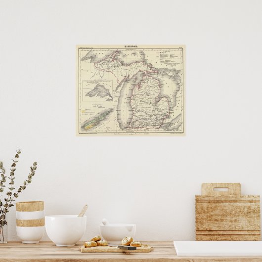 ミシガン州5 ポスター (キッチン)