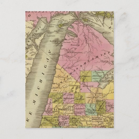 ミシガン州5 ポストカード (正面)