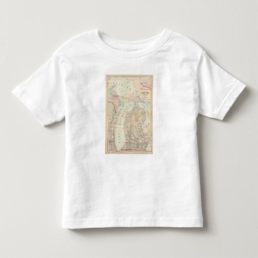 ミシガン州7 トドラーTシャツ (正面)
