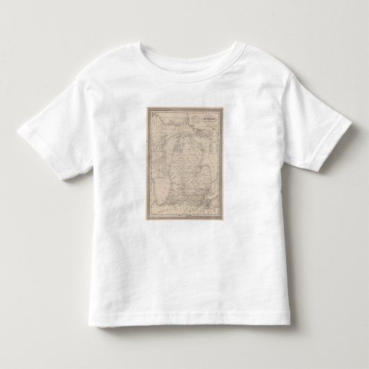 ミシガン州9 トドラーTシャツ (正面)