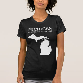 ミシガン州。 アメリカの高い5 Tシャツ
