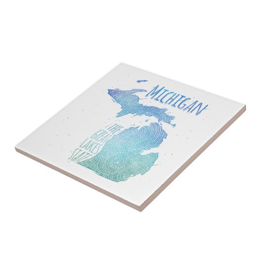 ミシガン州 タイル (側面)