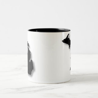 ミシガン州 ツートーンマグカップ