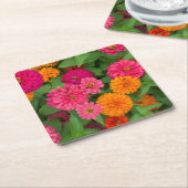 ミシガン州、デアルボーン州、グリーンフィールド・ビレッジ。クローズアップ スクエアペーパーコースター (アングル)