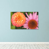 ミシガン州、デアルボーン州、グリーンフィールド・ビレッジ。ピーチ キャンバスプリント (インサイチュ (ウッドフロア))