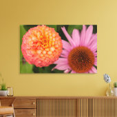 ミシガン州、デアルボーン州、グリーンフィールド・ビレッジ。ピーチ キャンバスプリント (インサイチュ (リビング))