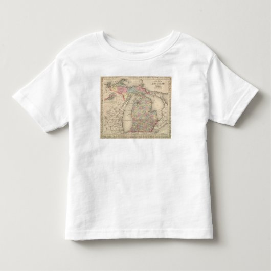 ミシガン州 トドラーTシャツ (正面)