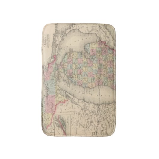 ミシガン州 バスマット (正面縦)