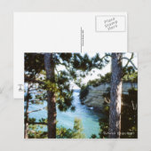 ミシガン州、ピクチャード・ロックス、ミュニシング、スペリオル湖 ポストカード (正面/裏面)