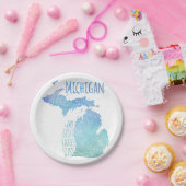 ミシガン州 ペーパープレート (パーティー)