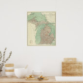 ミシガン州 ポスター (キッチン)