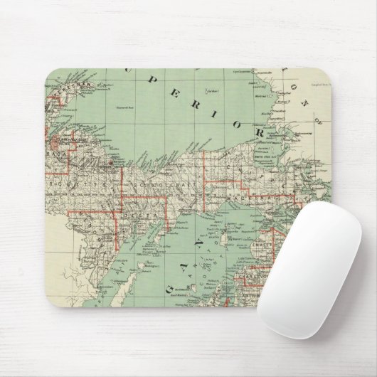 ミシガン州 マウスパッド (マウス)