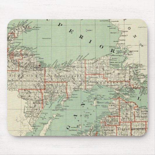 ミシガン州 マウスパッド (正面)
