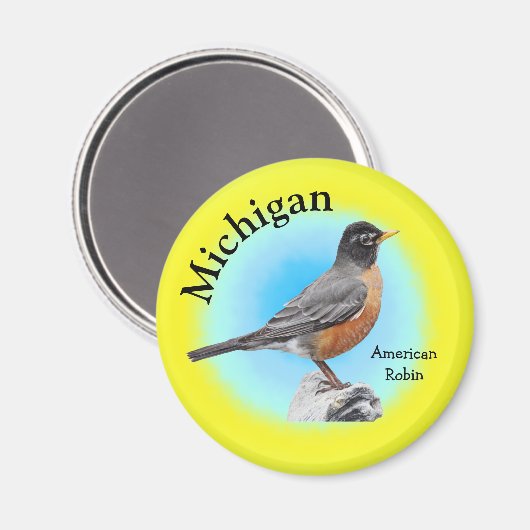 ミシガン州 マグネット (正面/裏面)