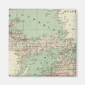 ミシガン州 マグネット (正面)