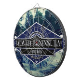 ミシガン州 – 下部半島ダーツボード ダーツボード (正面右)