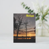 ミシガン州，日の出 ポストカード (スタンド正面)