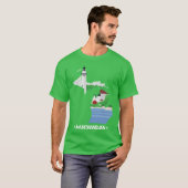 ミシガン州 1 Tシャツ (正面フル)