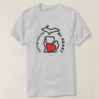ミシガン州 – Got Holda MIハートTシャツ Tシャツ