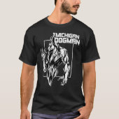 ミシガン州Dogman Tシャツ (正面)