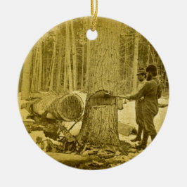 ミシガン州Goodridgeの兄弟Saginaw MIのPineries セラミックオーナメント
