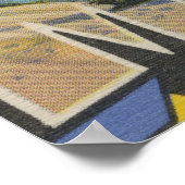 ミシガン州Muskegon – ラージ・レター・シーン ポスター (角)