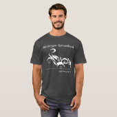 ミシガン州Recumbent Trikes Tシャツ (正面フル)