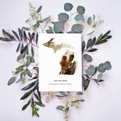 ミシガン日付写真カードの保存 セーブザデート