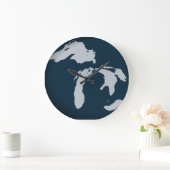 ミシガン時計 ラージ壁時計 (ホーム)