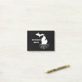 ミシガン根 ポストイット (デスク上)