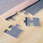 ミシガン湖からマッキナック橋が見える ジグソーパズル (側面)