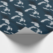 ミシガン湖と素晴らし湖 ラッピングペーパー (角)