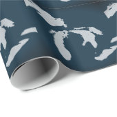 ミシガン湖と素晴らし湖 ラッピングペーパー (ロールコーナー)