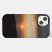 ミシガン湖のサンセット Case-It iPhoneケース (裏面横)
