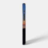 ミシガン湖のサンセット iPhoneケース (左側面)