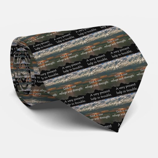 ミシガン湖のタイ上の賛美歌の46:1の日の出 ネクタイ (ロール)