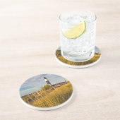 ミシガン湖のビッグセーブルポイントライトハウス コースター (側面)