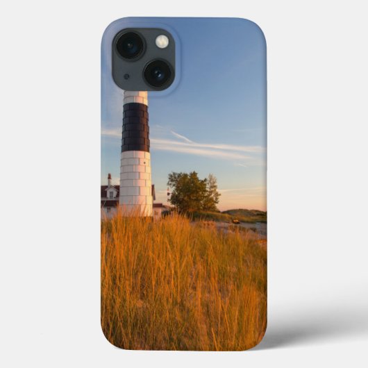 ミシガン湖のビッグセーブルポイント灯台 3 Case-Mate iPhoneケース (裏面)
