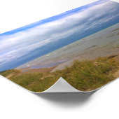 ミシガン湖の海岸、シーボイガン、WI ポスター (角)